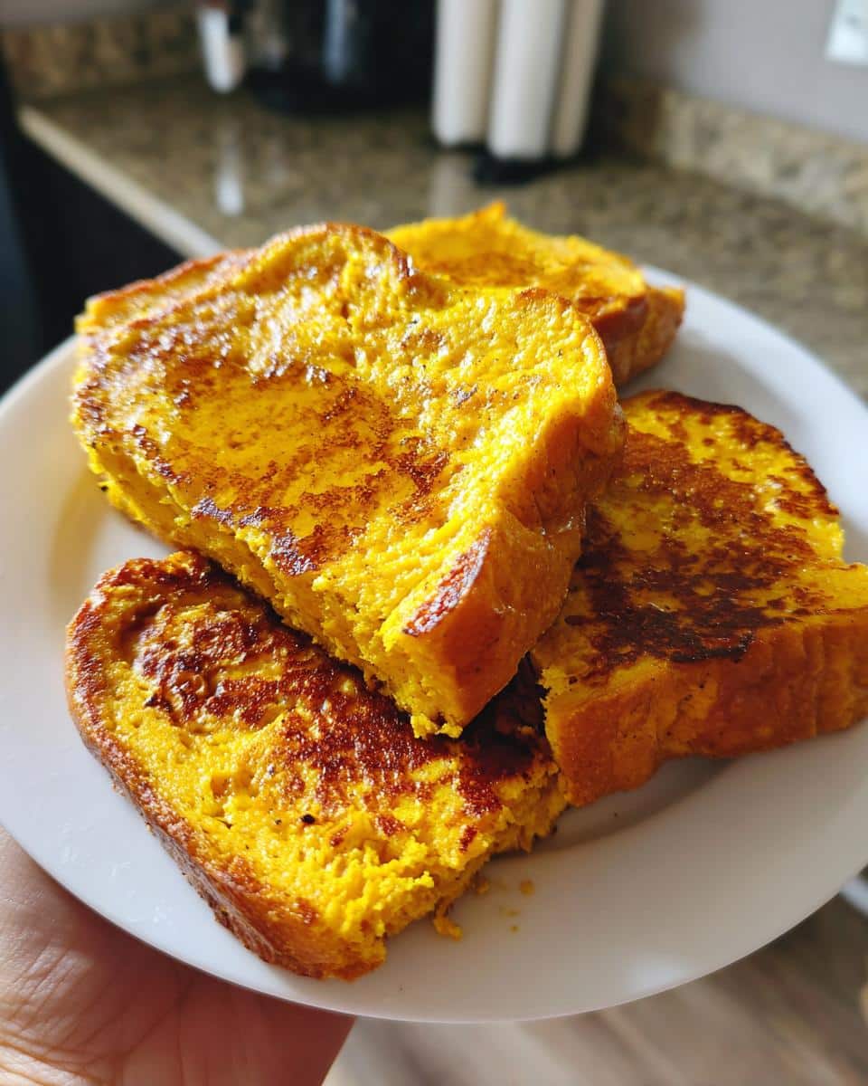 pumpkin french toast - detail 2