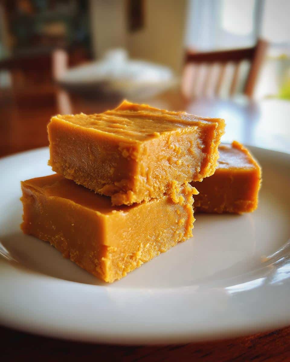 pumpkin fudge - detail 1