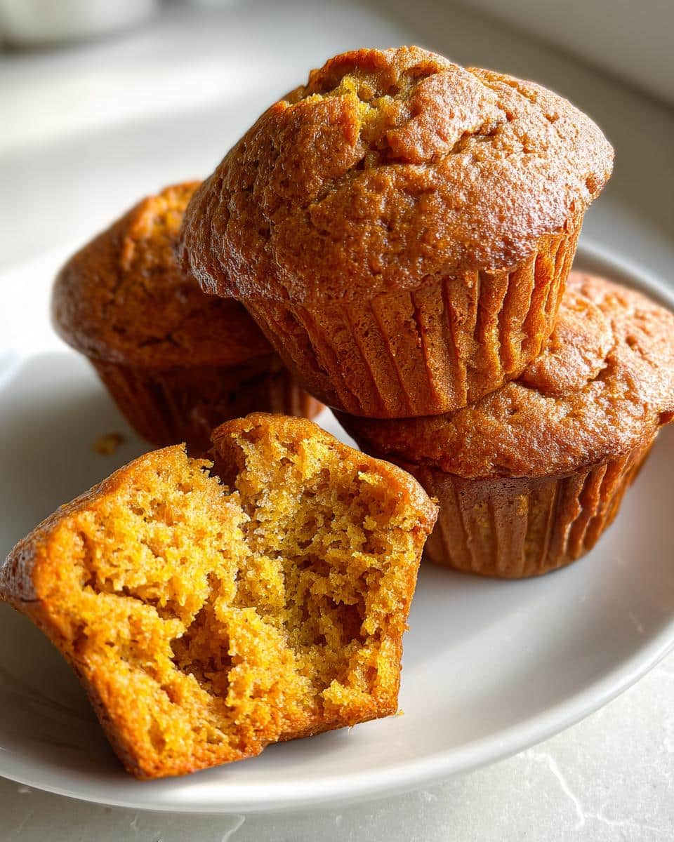 pumpkin muffins - detail 2