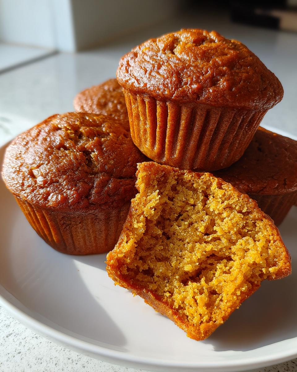 pumpkin muffins - detail 3