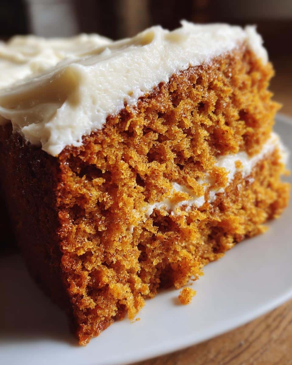 pumpkin spice cake - detail 1