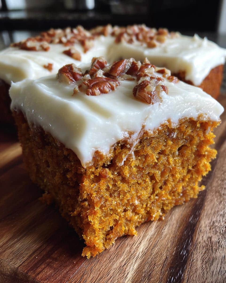 pumpkin spice cake - detail 2