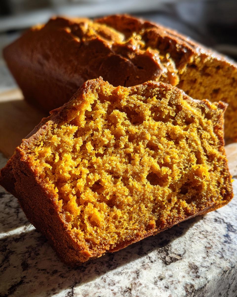 sourdough pumpkin bread - detail 2