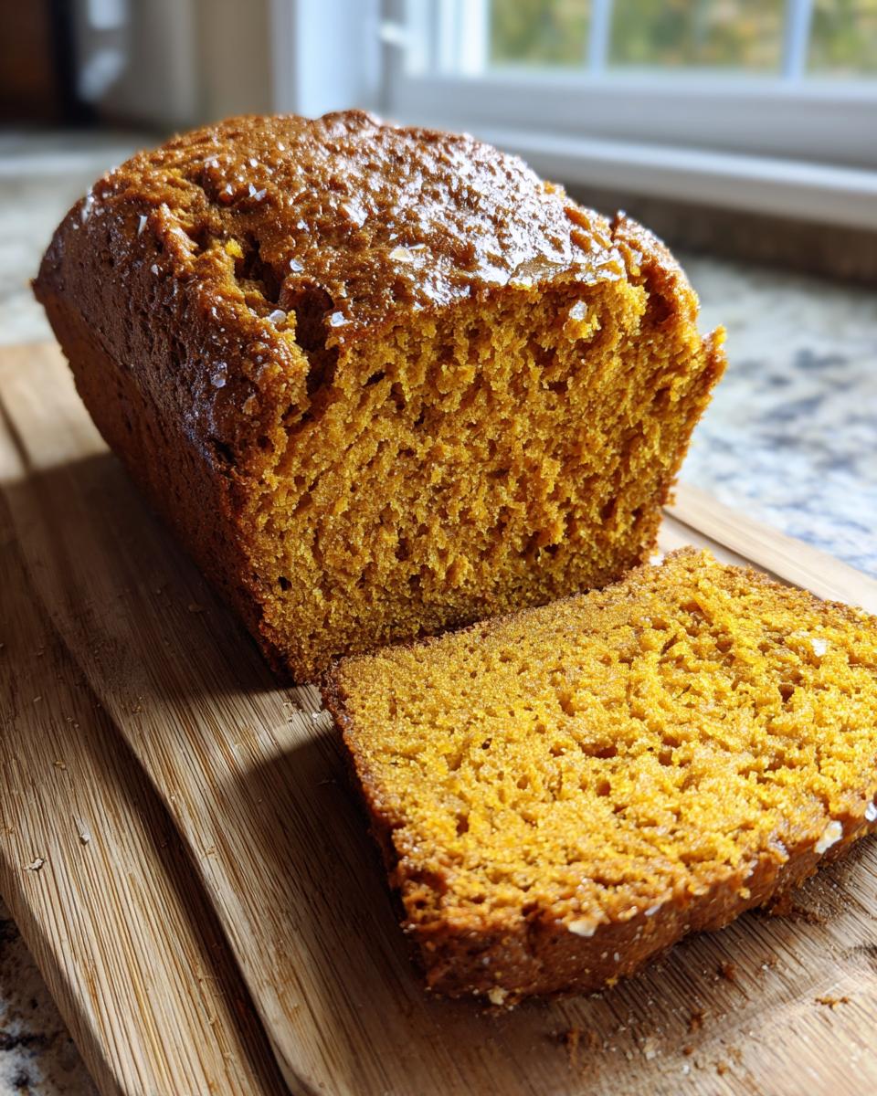 sourdough pumpkin bread - detail 3