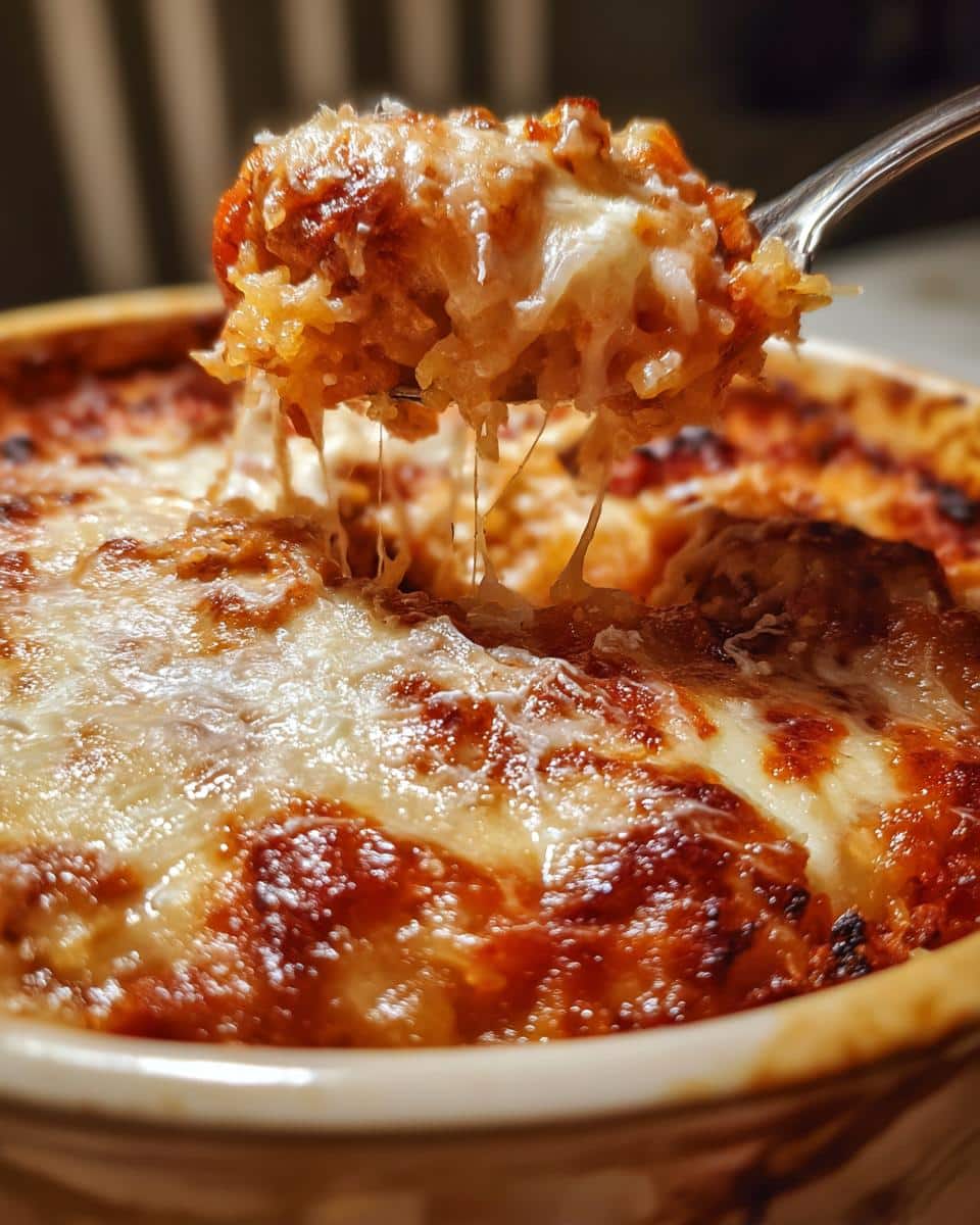 spaghetti squash casserole - detail 2