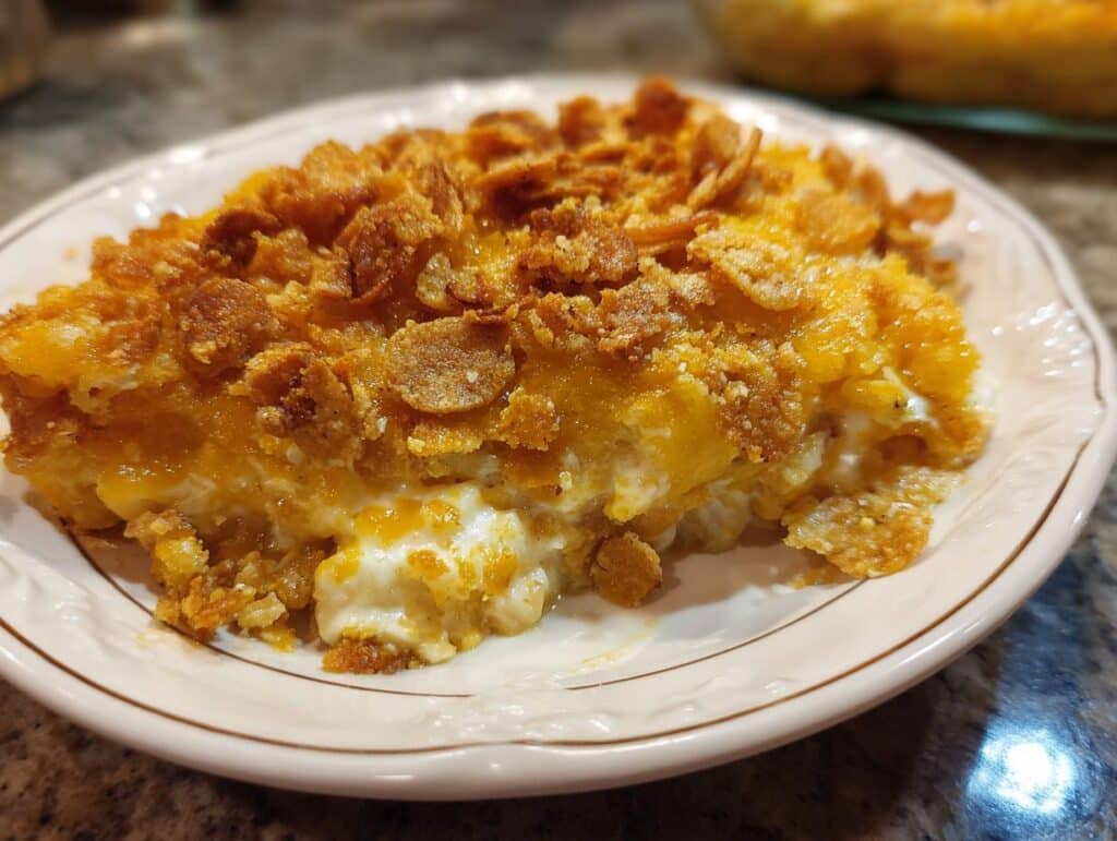 squash casserole with ritz crackers