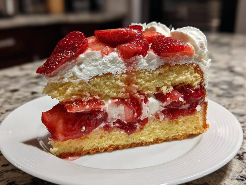 strawberry shortcake cake