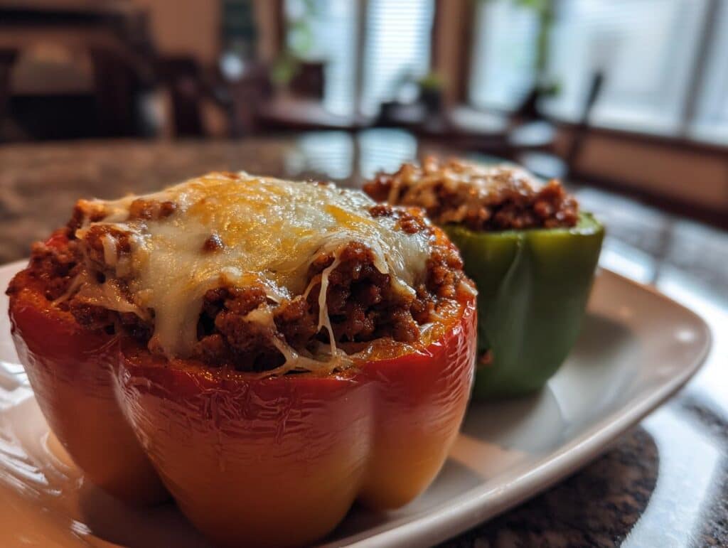 stuffed bell peppers ground beef