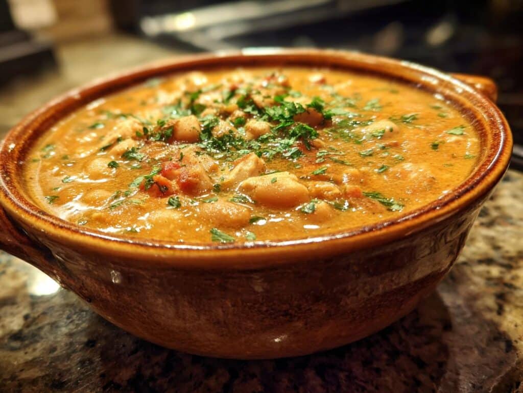 white bean chicken chili