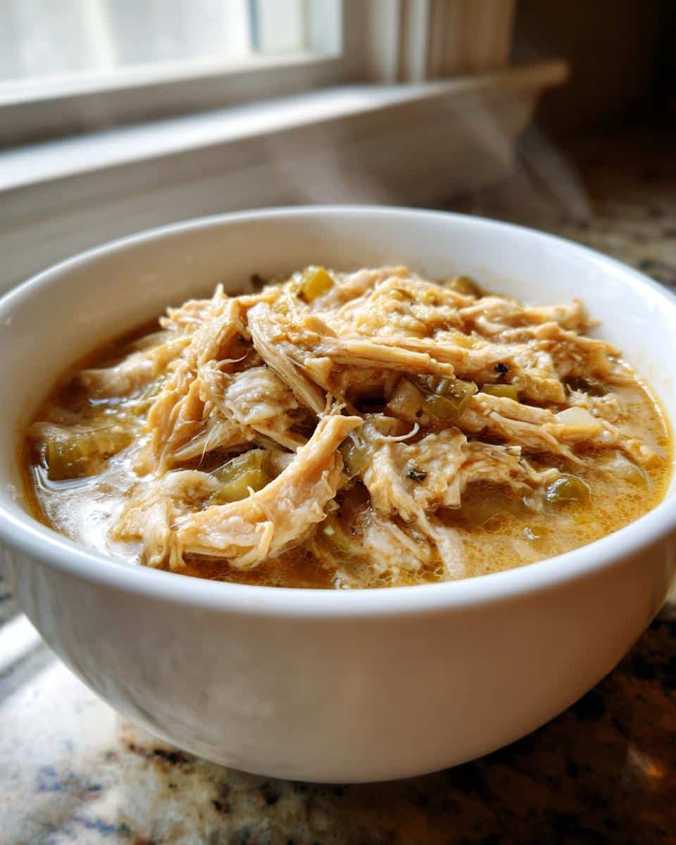white chicken chili crockpot - detail 3