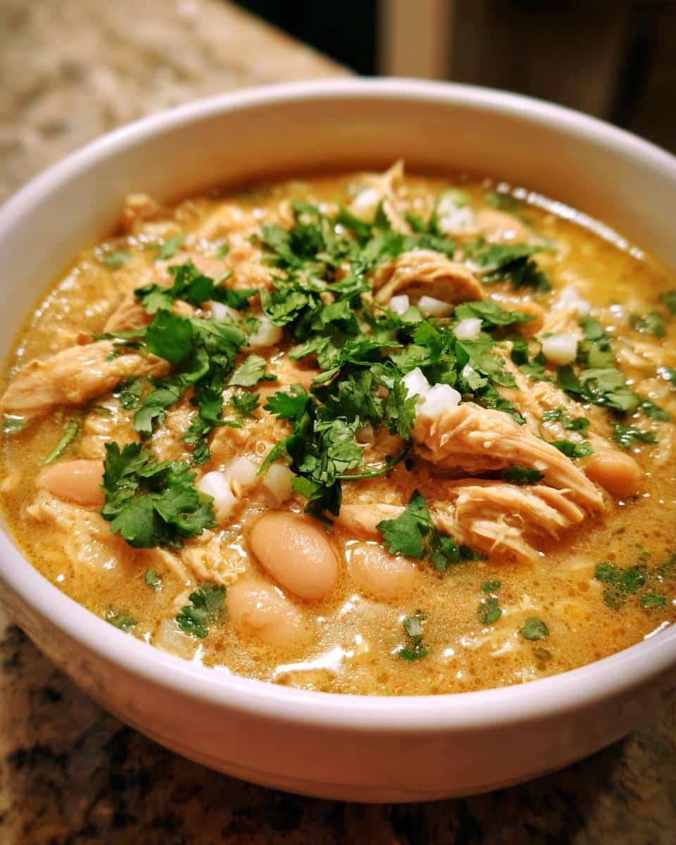 white chicken chili instant pot - detail 1