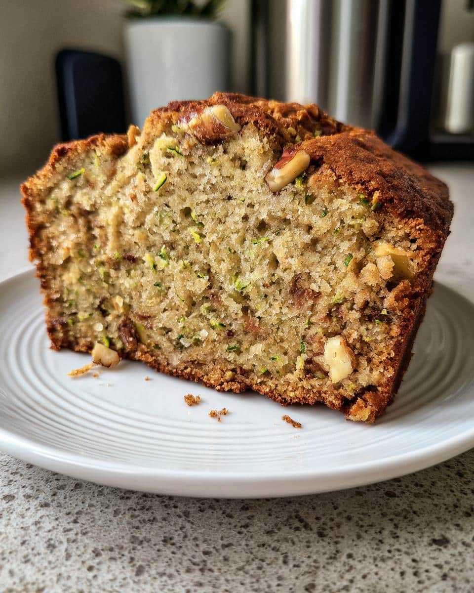 zucchini bread healthy - detail 3