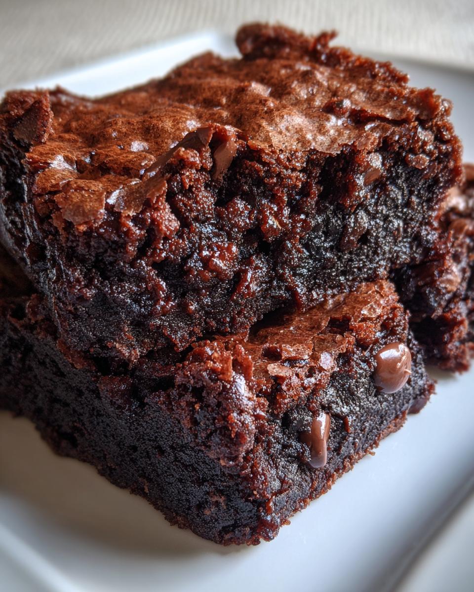 zucchini brownies - detail 4