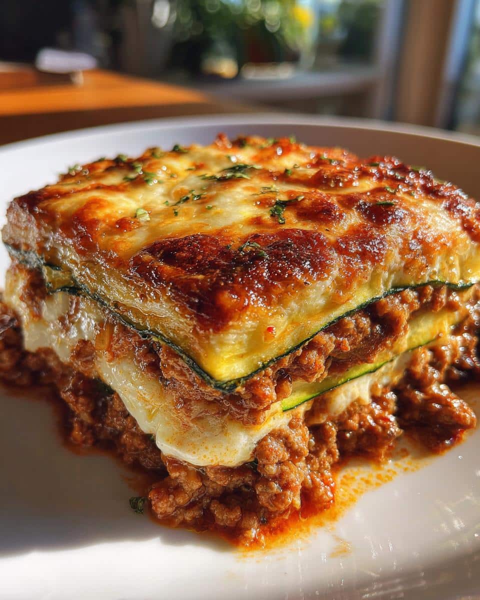 zucchini lasagna recipe - detail 1
