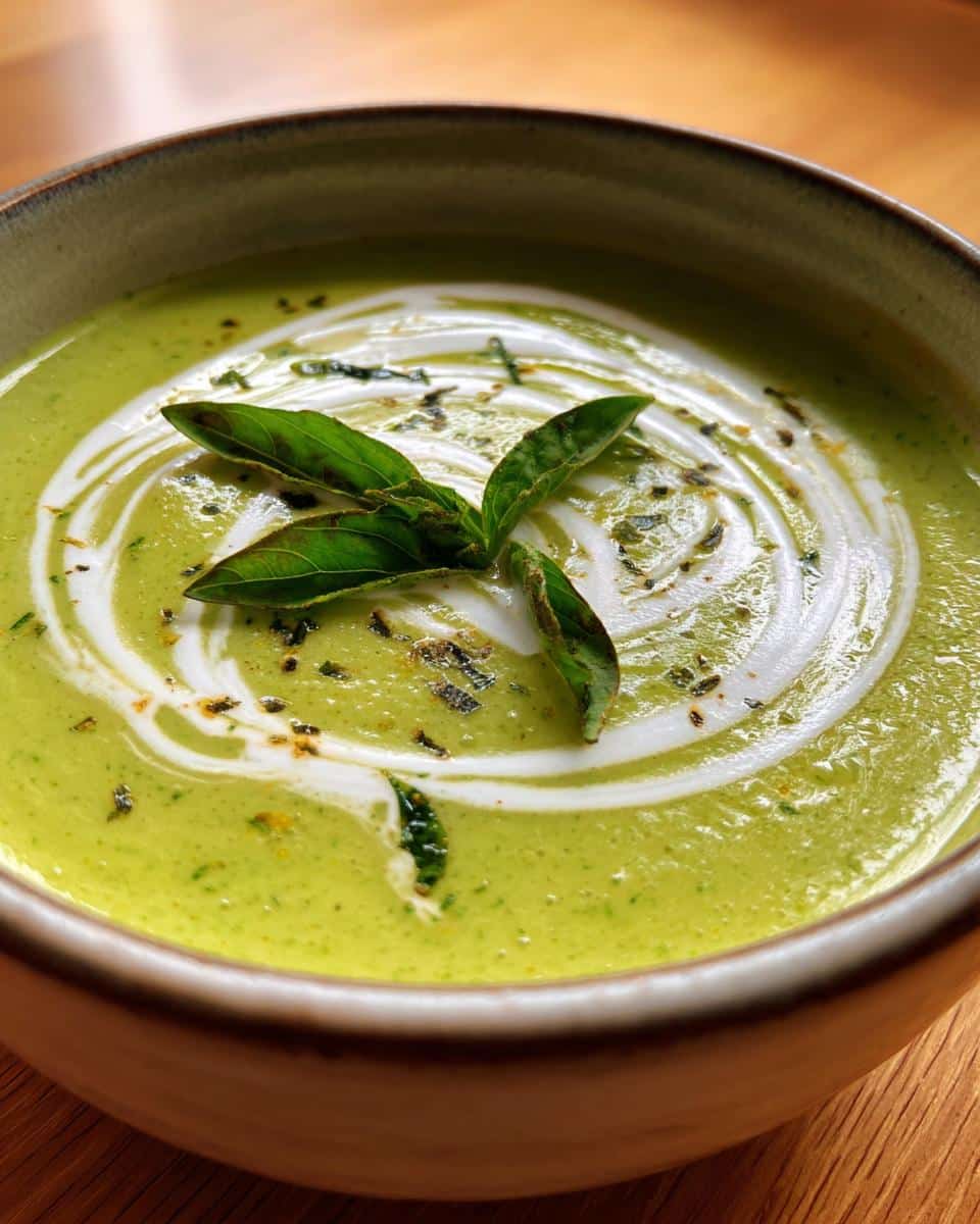 zucchini soup recipe - detail 2
