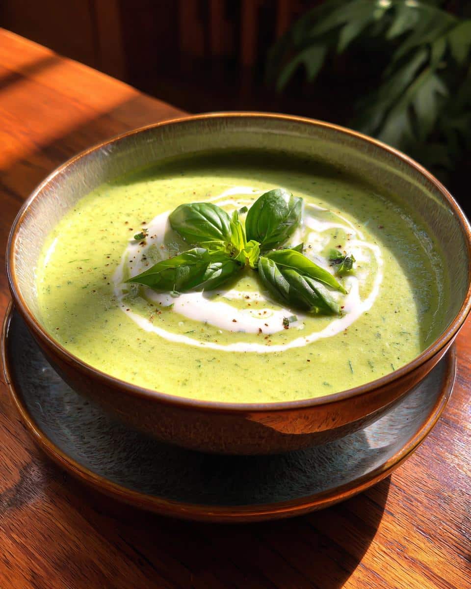 zucchini soup recipe - detail 3