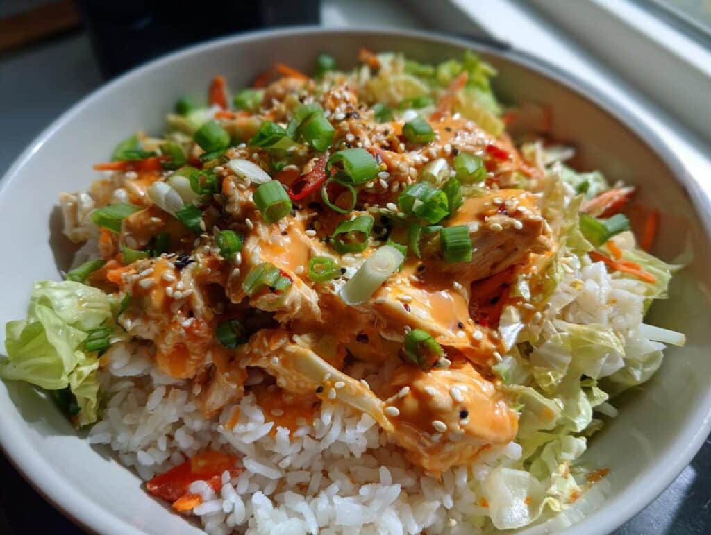 Bang Bang Chicken Bowl