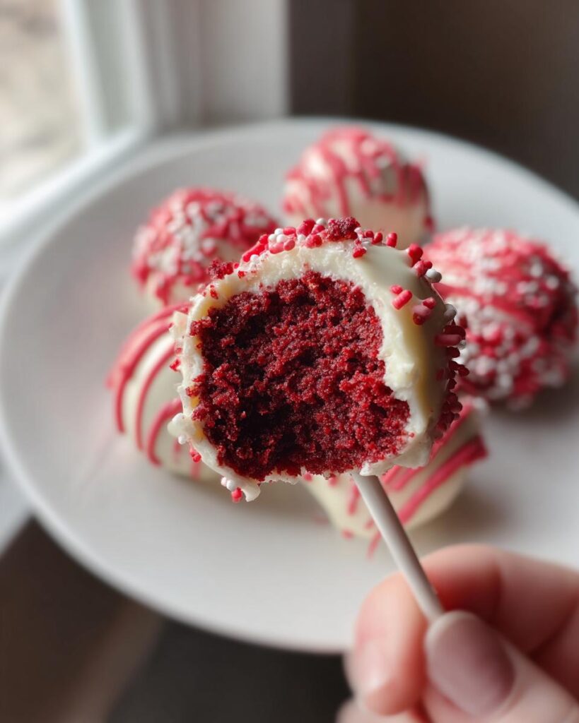 Bloody Red Velvet Cake Pops