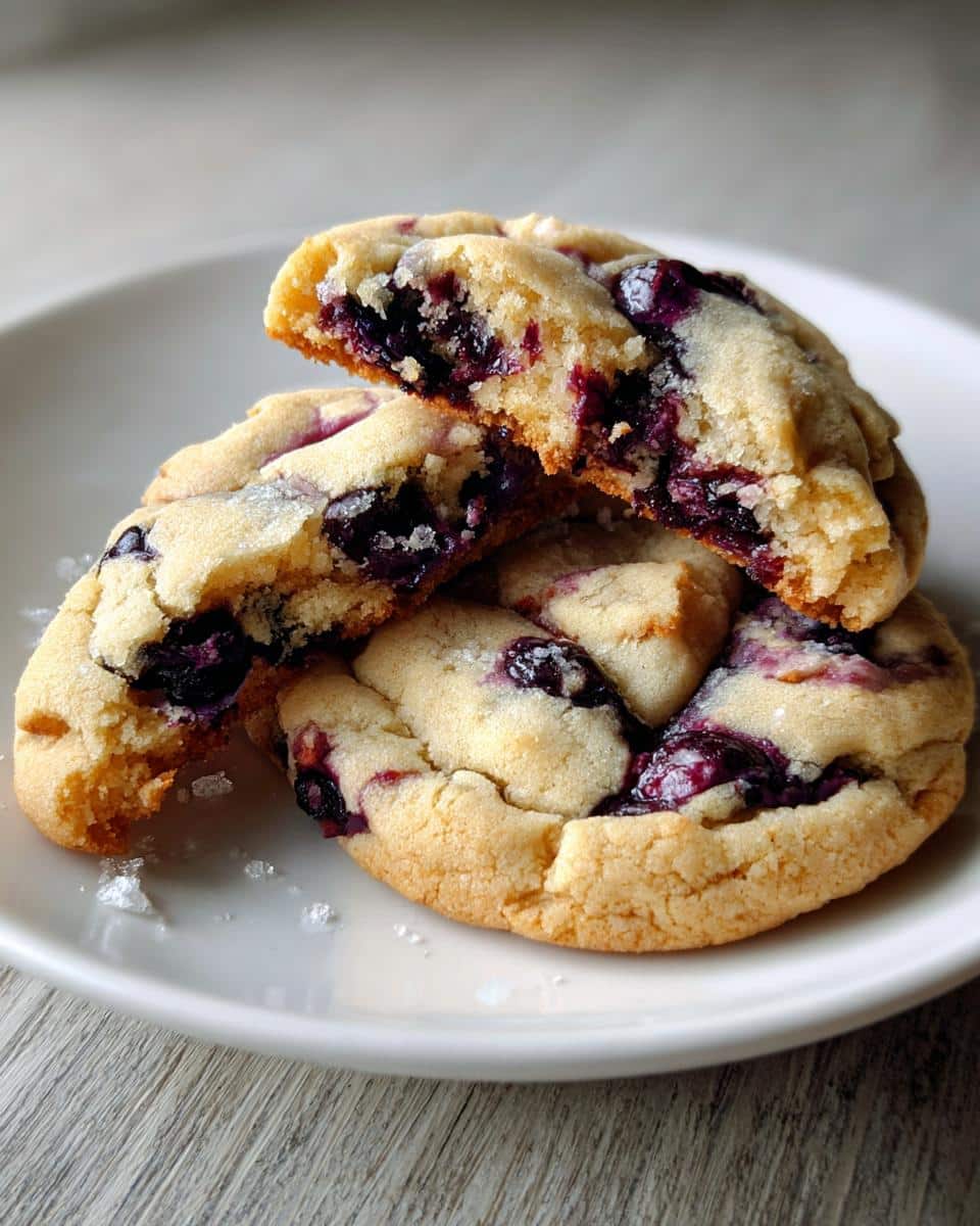 Blueberry Cheesecake Swirl Cookies - detail 1