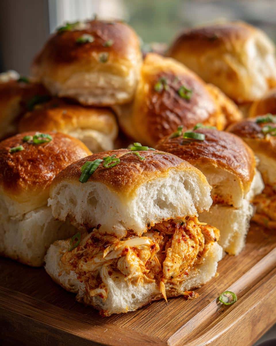 Cheesy Dynamite Chicken Buns - detail 1