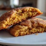 Chewy Pumpkin Snickerdoodle Cookies