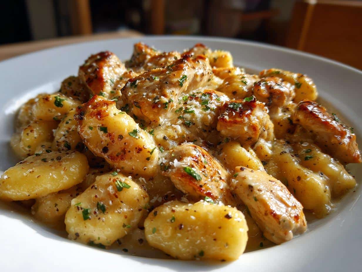 Chicken Alfredo Gnocchi