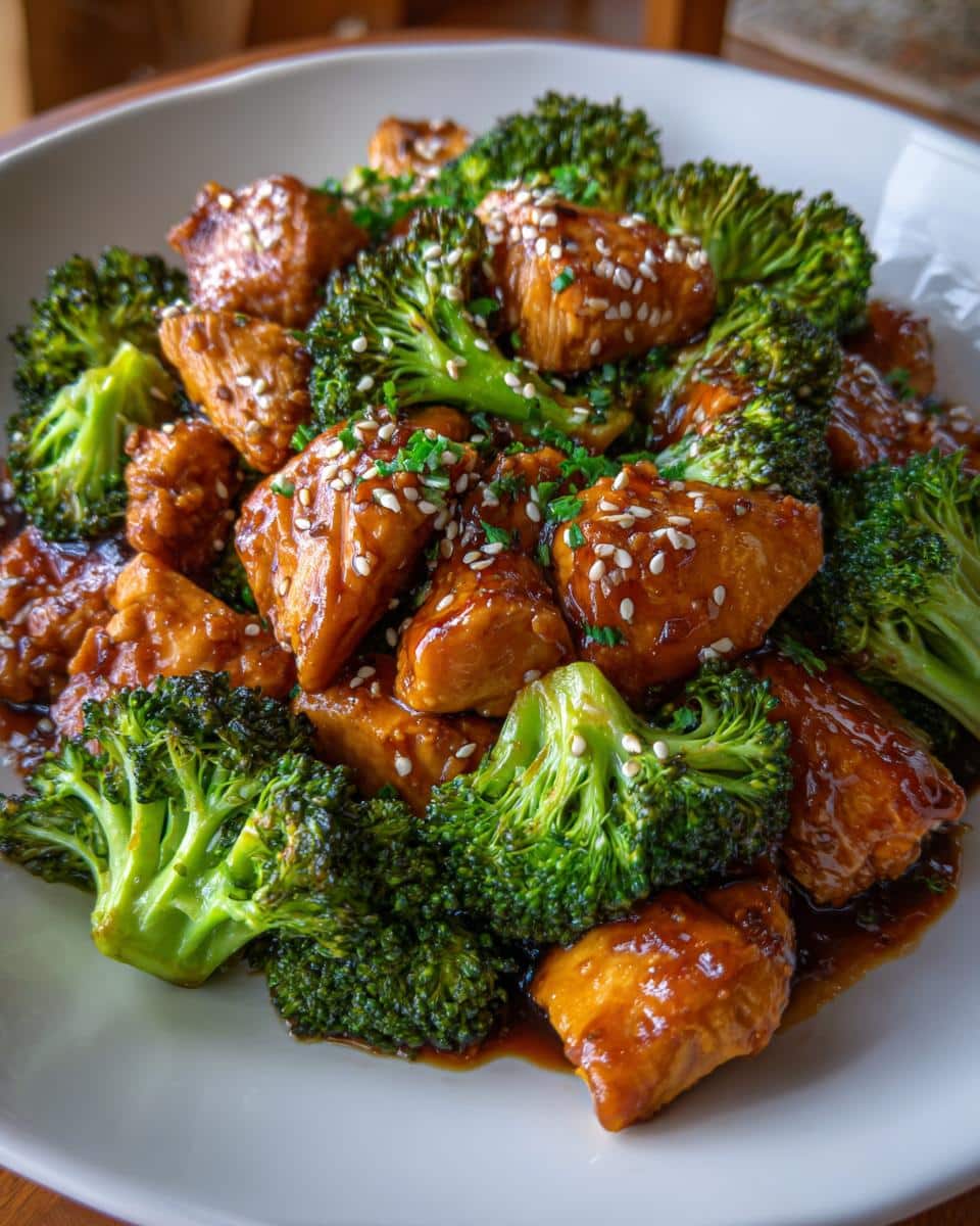 Chicken and Broccoli - detail 1