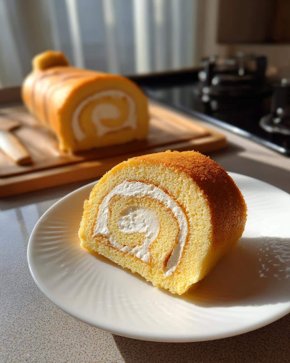 Chinese Swiss Roll Recipe – Soft and Fluffy Tweet - detail 2
