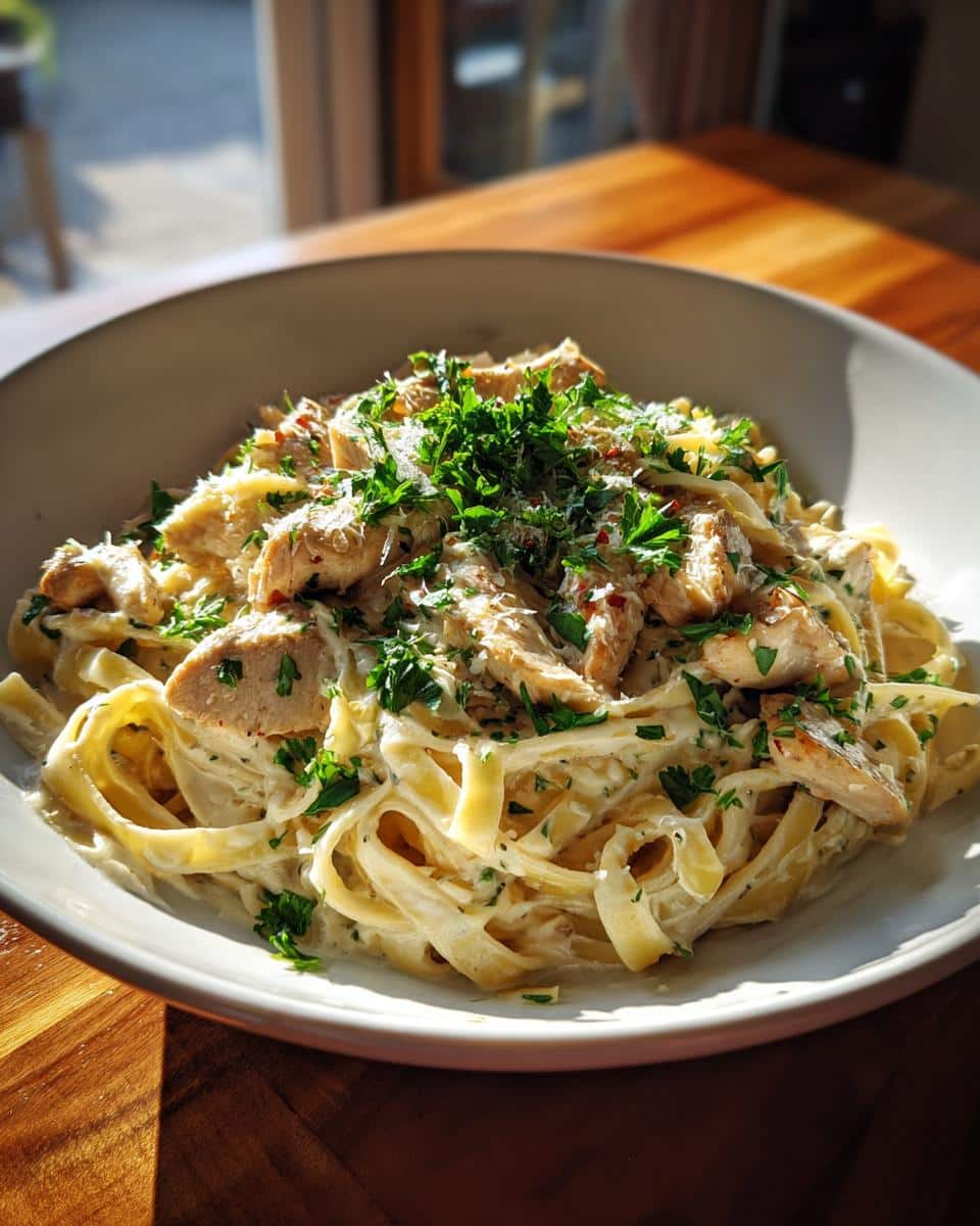 Creamy Chicken Garlic Parmesan Pasta - detail 2