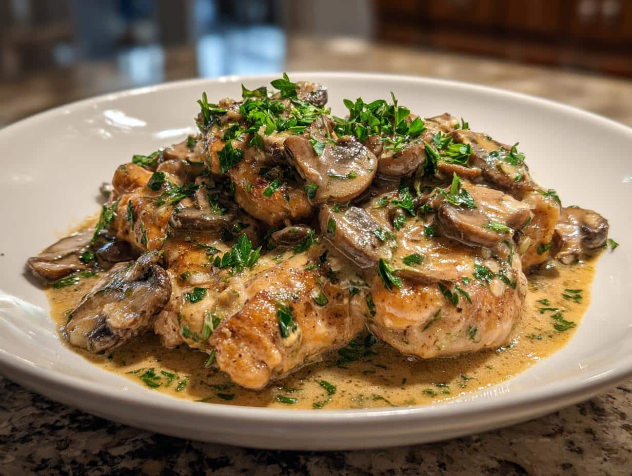 Creamy Mushroom Chicken