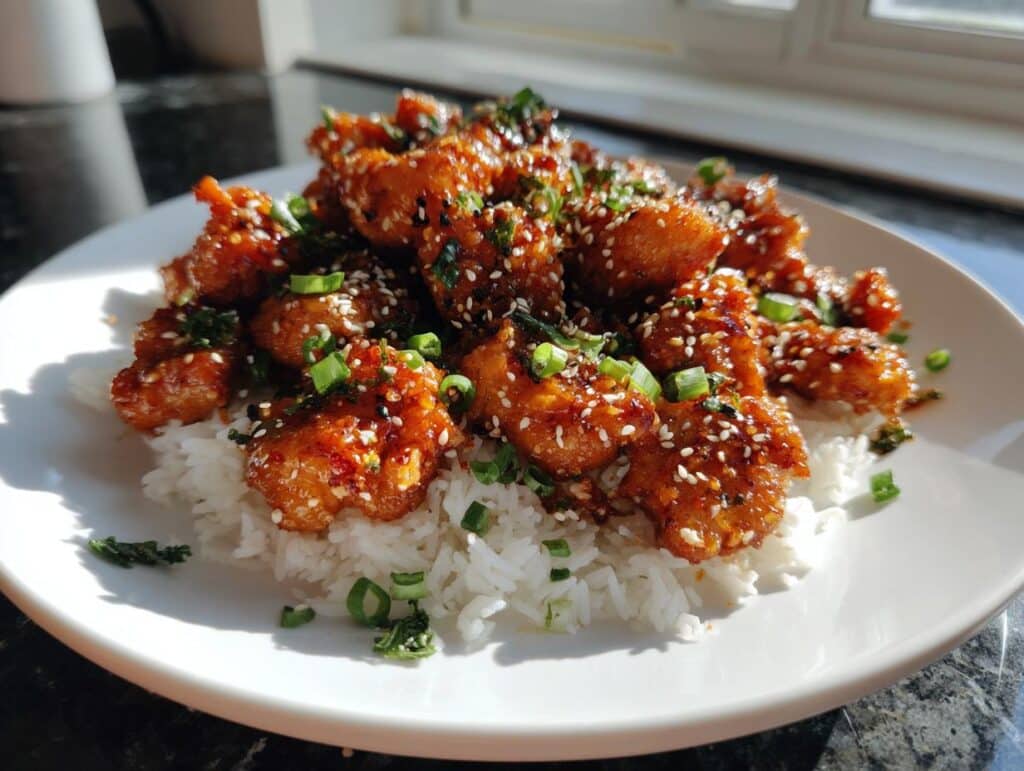 Easy Honey Sesame Chicken