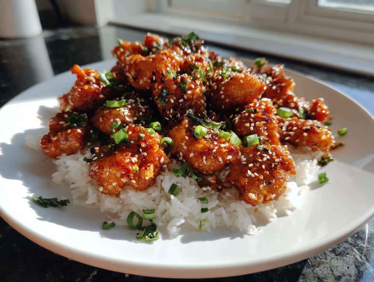 Easy Honey Sesame Chicken
