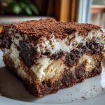Easy Tiramisu Brownies