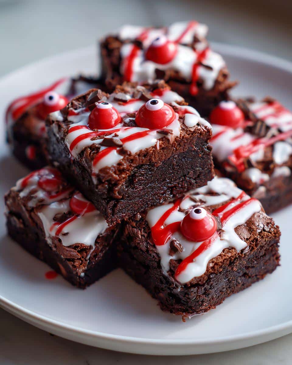 Eyeball Brownies - detail 1