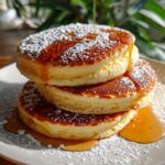 Fluffy Japanese Soufflé Pancakes