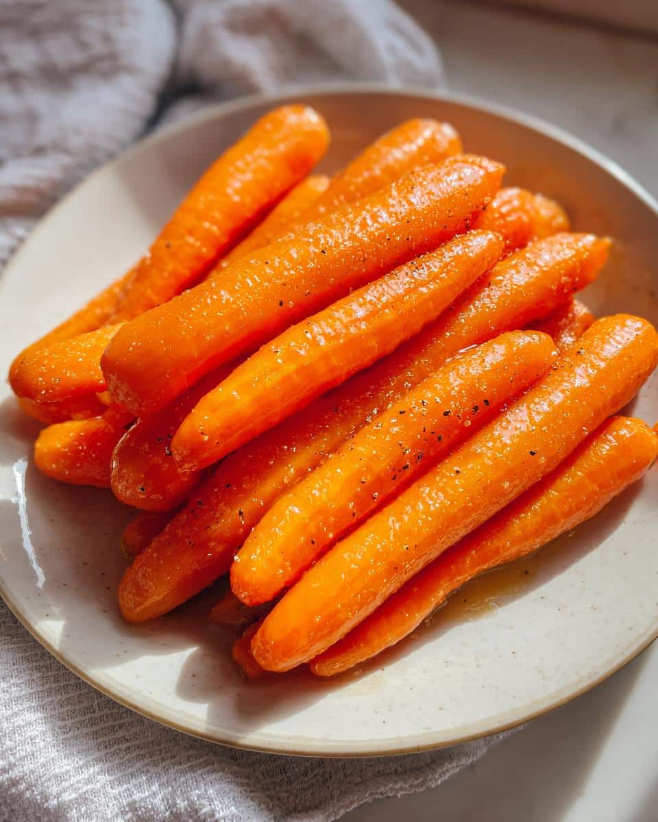 Glazed Carrots - detail 2