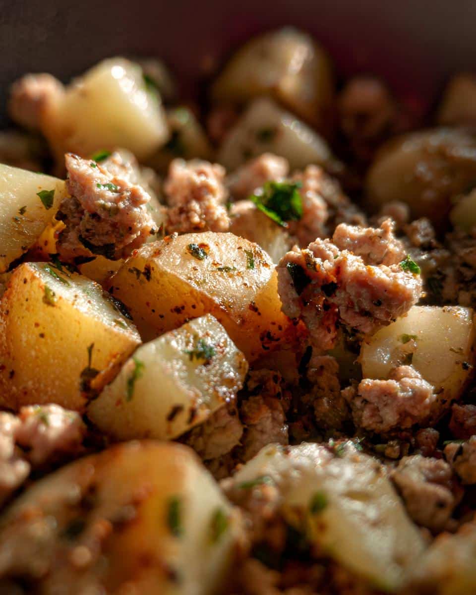 Ground Turkey with Potatoes - detail 1
