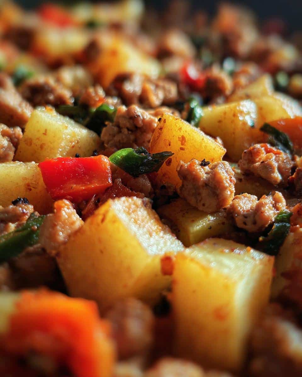 Ground Turkey with Potatoes - detail 2