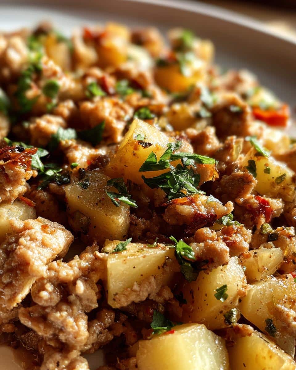 Ground Turkey with Potatoes - detail 3
