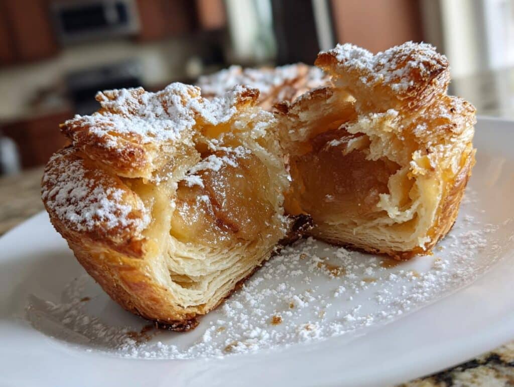 Peach Pie Cruffins Recipe