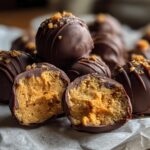 Pumpkin Cheesecake Truffles