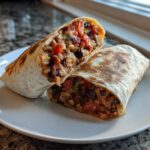 Slow Cooker Black Bean Burritos Recipe