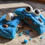 Soft & Chewy Cookie Monster Cookies