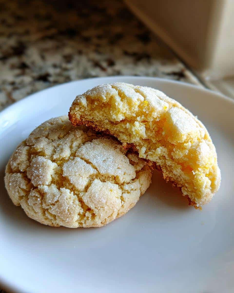 Soft & Chewy Lemon Cookies - detail 2