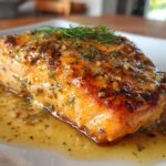Texas Roadhouse Style Baked Salmon