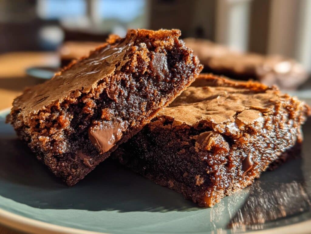 The Best Fudgy Chewy Browkies (Brookies)
