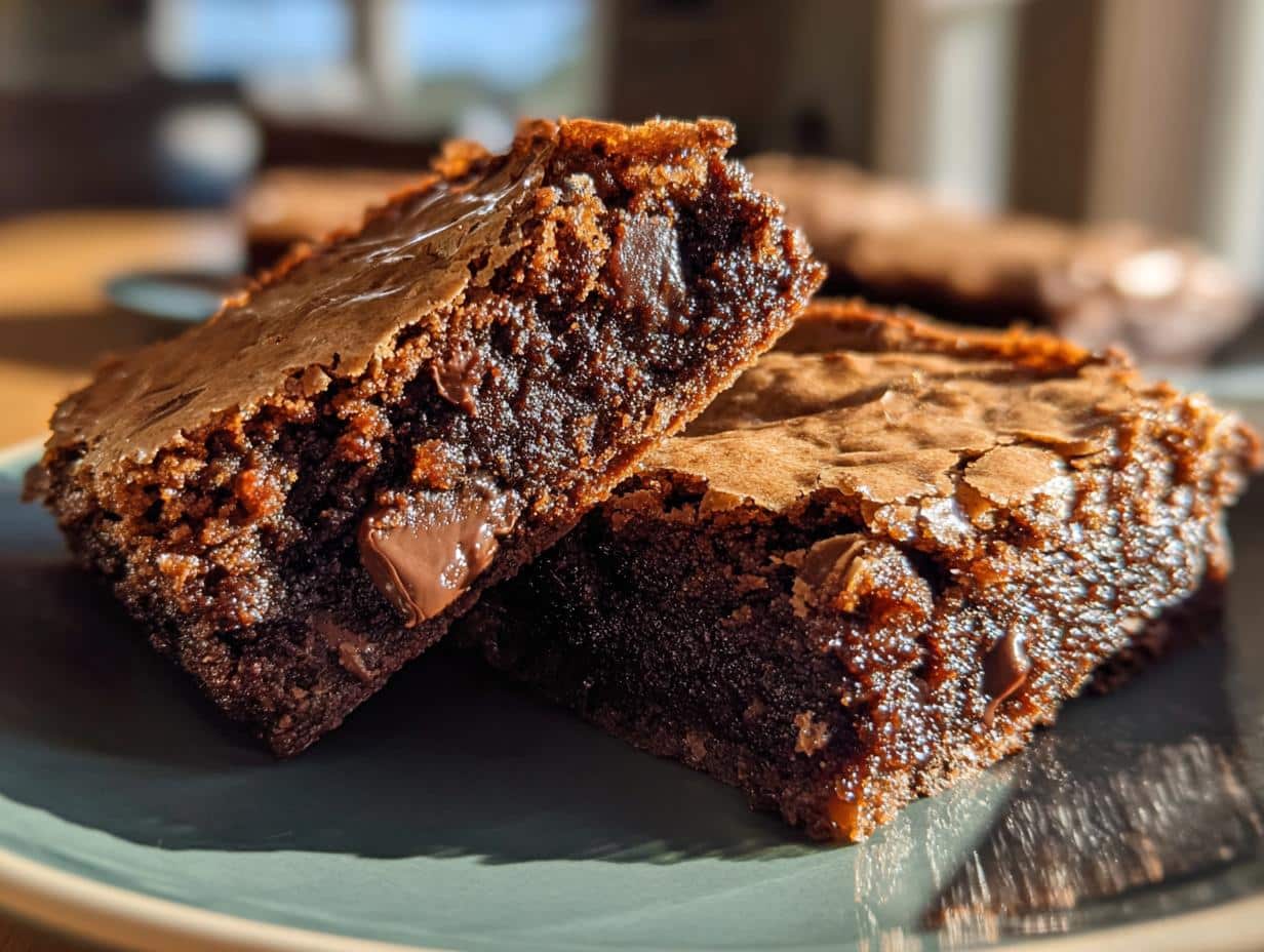 The Best Fudgy Chewy Browkies (Brookies)