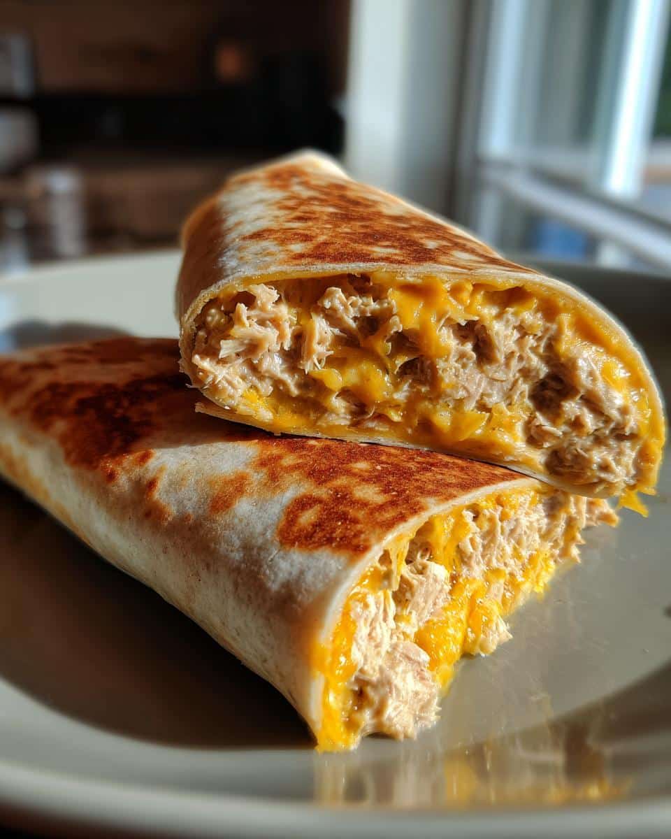 Tuna Melt Wrap - detail 1