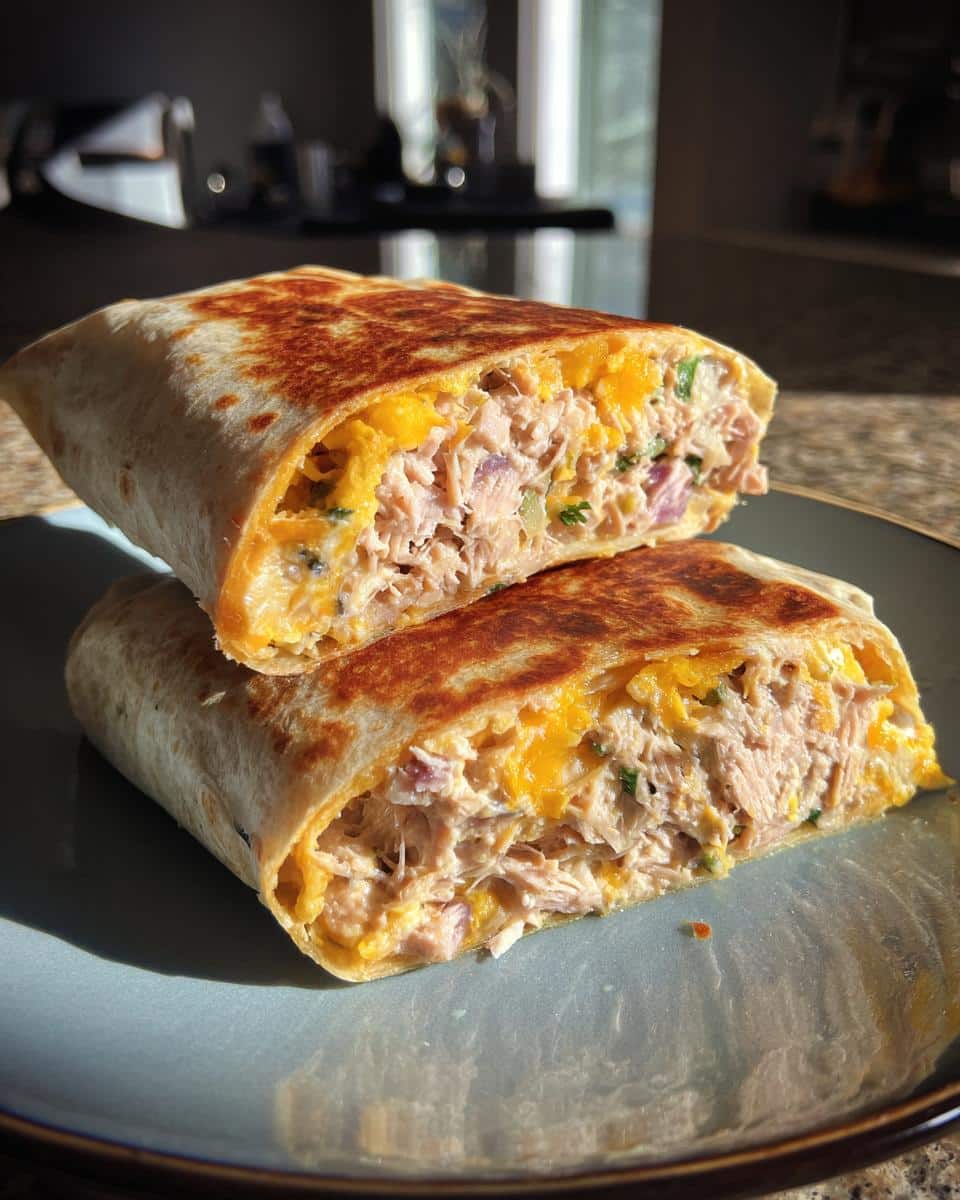 Tuna Melt Wrap - detail 2