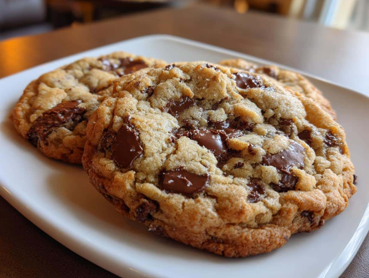 Ultra Thick Bakery Style Chocolate Chip Cookies